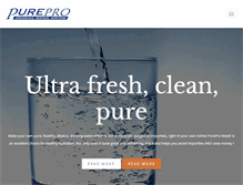 Tablet Screenshot of freepurewater.com